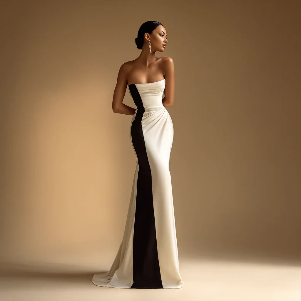 The Contrast Signature Dress